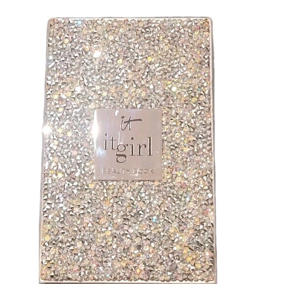 It Cosmetics Makeup LTD IT GIRL Beauty Book NEW Retired Silver BLING Tiny Smudge - Picture 4 of 6